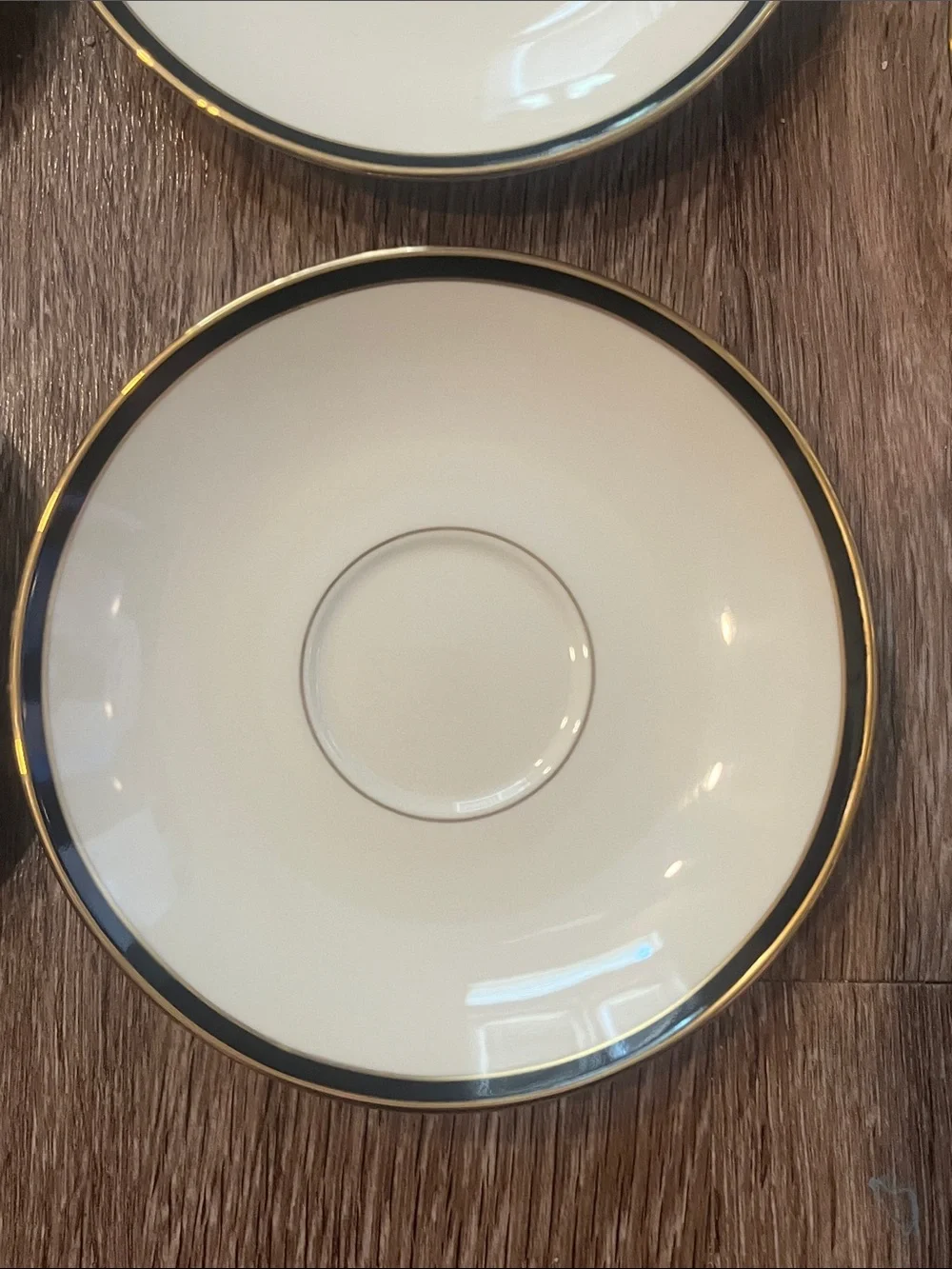Lenox Urban Lights White Saucers (8) and Bread & Bitter plates (10)